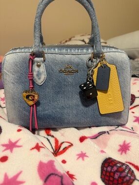 Coach loved denim medium Rowan